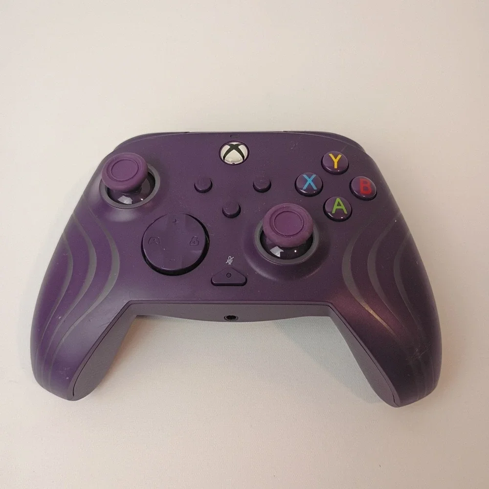 PDP Afterglow Wave LED Purple Controller for Xbox Series X|S & Xbox One